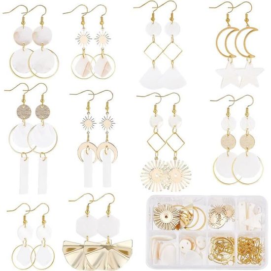 Lot De 40 Breloques Hiver/Noël – Flocons, Motifs Neige, Pour Fabrication Bijoux