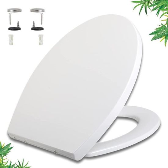 SAINOS, Abattant De WC Avec Système D'abaissement Automatique