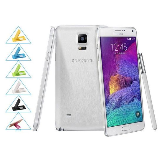 Samsung Galaxy Note 4 32 go Blanc  Débloqué Smartphone