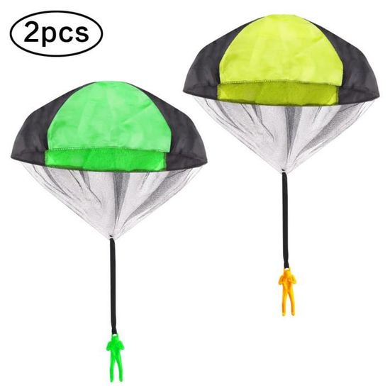 Neikafan 16 Parachutes Jouets Soldats - 8 Couleurs, Lancer Main, Jouet Extérieur Enfant & Adulte Fun & Sportif