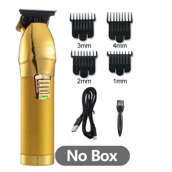 S9 pas de boîte Tondeuse à cheveux électrique professionnelle 0mm pour hommes, appareil puissant pour couper