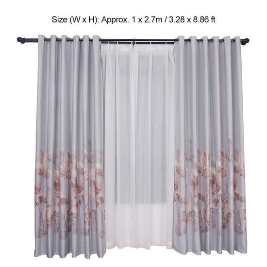 Rideaux En Plastique Drapé Vintage Maytex Mills - Motif Bleu Floral, 3 Pièces - Neuf