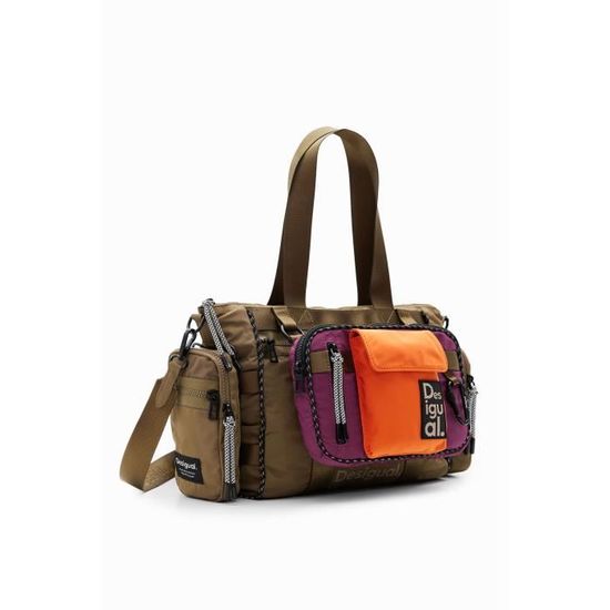 Desigual Sac à dos de loisirs Sac à épaule bandoulière Basic Modular Hand Bag Black Noir