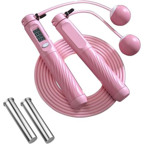 Corde à Sauter Pour Enfants Avec Compteur Numérique – Longueur Réglable 300 Cm – Poignées Antidérapantes – PP PVC Résistant