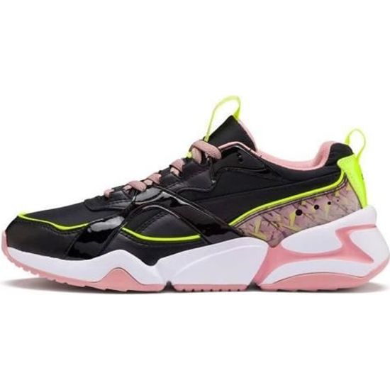 Baskets Puma Nova 2 Shift Black Pour Femme Noir Cdiscount Chaussures