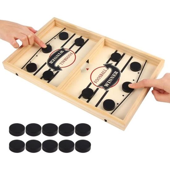 Jeu de société de billard en bois, jeux gagnants de baby-foot, jeu de Hockey sur Table, catapulte, échecs, interactif Parent-enfant, jouet compétitif amusant 26 Jeu de société de billard en bois, jeux gagnants de baby-foot, jeu de Hockey sur Table, catapulte, échecs, interactif Parent-enfant, jouet compétitif amusant 26
