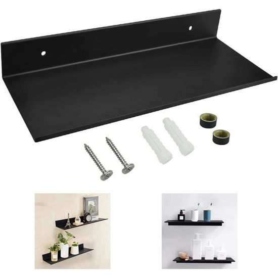 MYDZSWZX Étagère De Salle De Bain à Ventouse En Noyer, étagère De