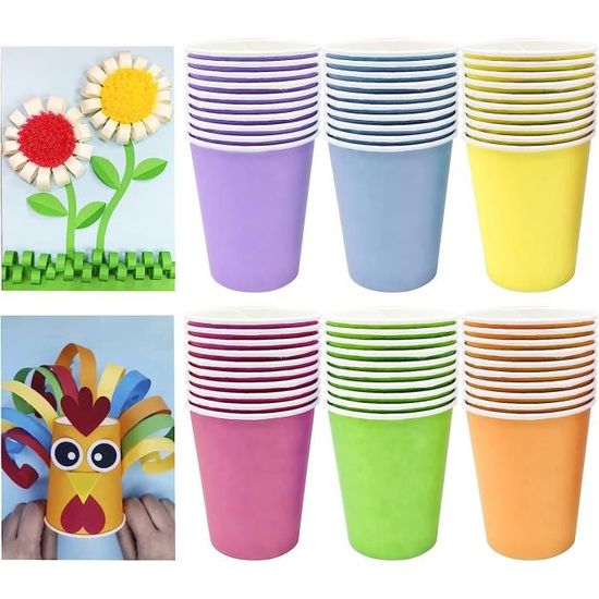 Kit complet 200 gobelets en papier à café 66 ml bio compatibles en