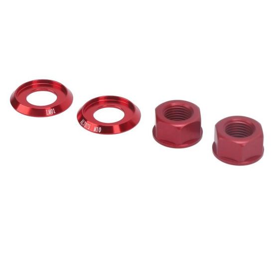 8pcs Entretoise De Moyeu Alliage D'aluminium Adaptateur De