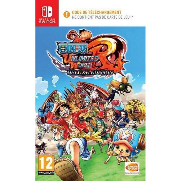 One Piece Unlimited World Red Code Jeu Nintendo Switch - Code in a box