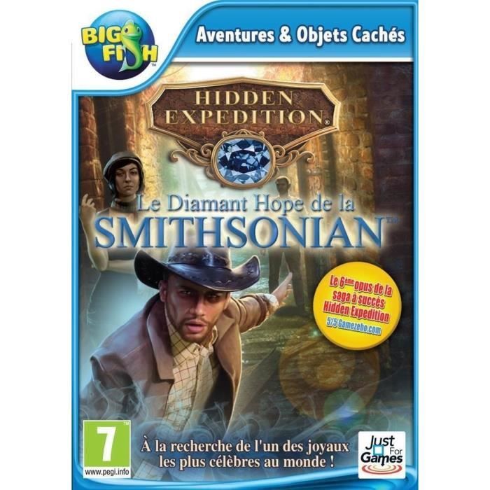 Just For Games Hidden Expedition Le Diamant Hope Smithsonian PC