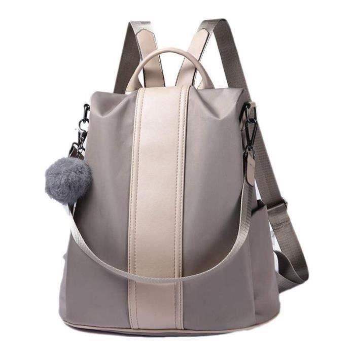 Sac à Dos Femme Imperméable Anti-Vol - Bandoulière Convertible Pratique Et Élégant