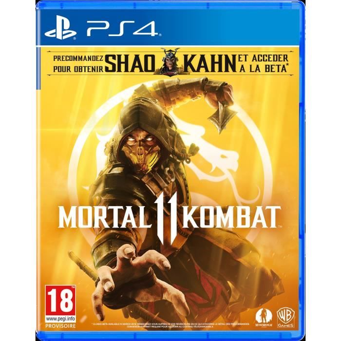 Mortal Kombat 11 Jeu PS4