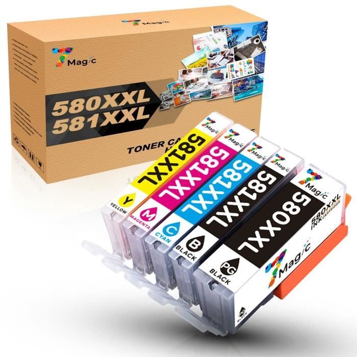 5 Druckerpatronen Für Canon PIXMA TR7550, TR8550, TS6300 Serie - Kompatibel, 2 Jahre Garantie 5 Druckerpatronen Für Canon PIXMA TR7550, TR8550, TS6300 Serie - Kompatibel, 2 Jahre Garantie