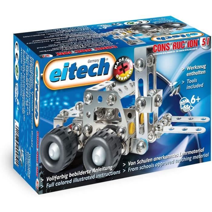 Jeux de construction Eitech Construction – C51 – Chariot élévateur 51731