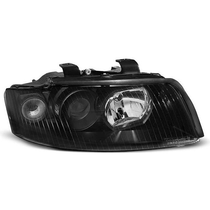 Paire de feux phares Audi A4 B6 00-04 noir halogene U55