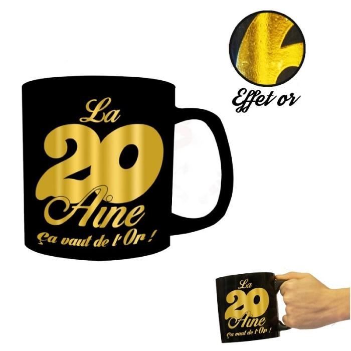 Mug anniversaire géant 20 ans …