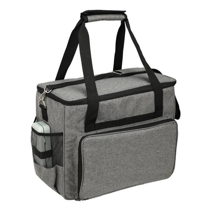 【Machine à coudre】Sac de rangement imperméable de couverture de machine à coudre en tissu Oxford de grande capacité_GT1327