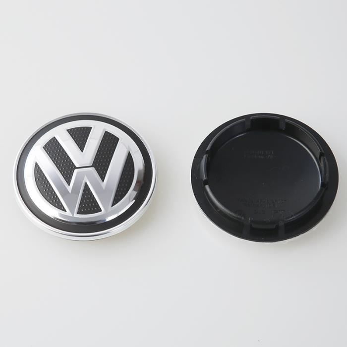 4X CENTRES DE ROUE VW caches moyeu jante alu 66mm emblème VOLKSWAGEN ref. 5G0 601 171