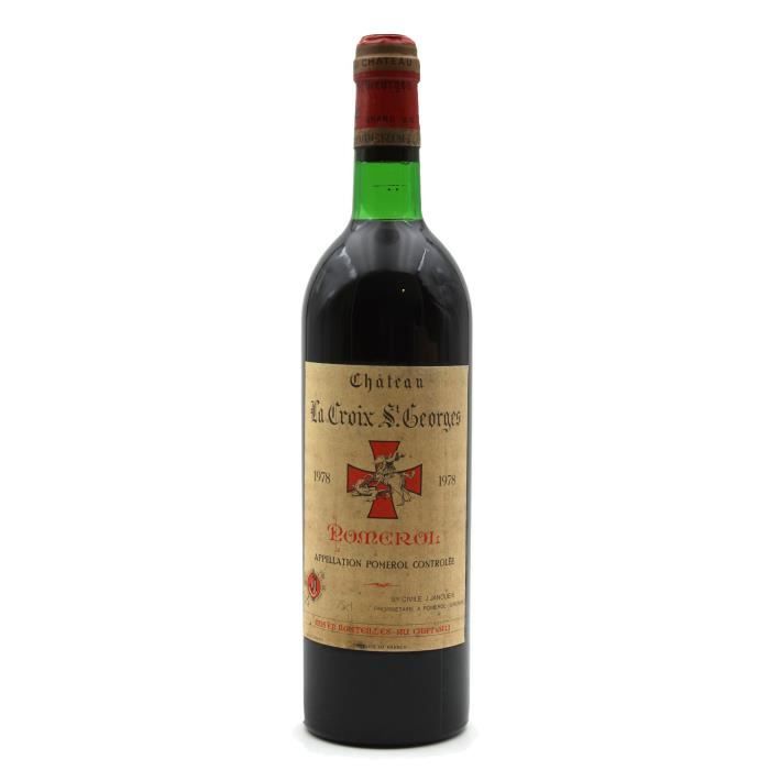 Château La Croix Saint Georges 1978 - Rouge - 75cl - AOC Pomerol