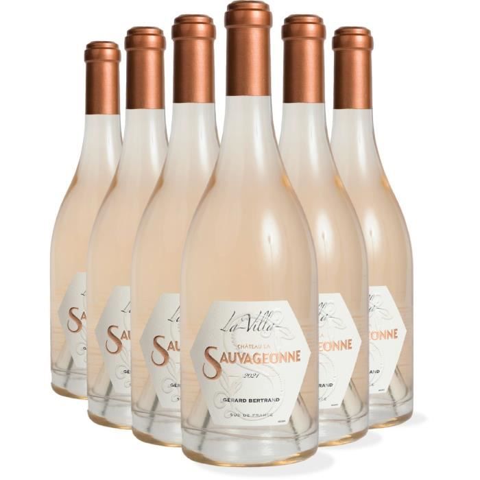 Château La Sauvageonne La Villa - Vin rosé x6