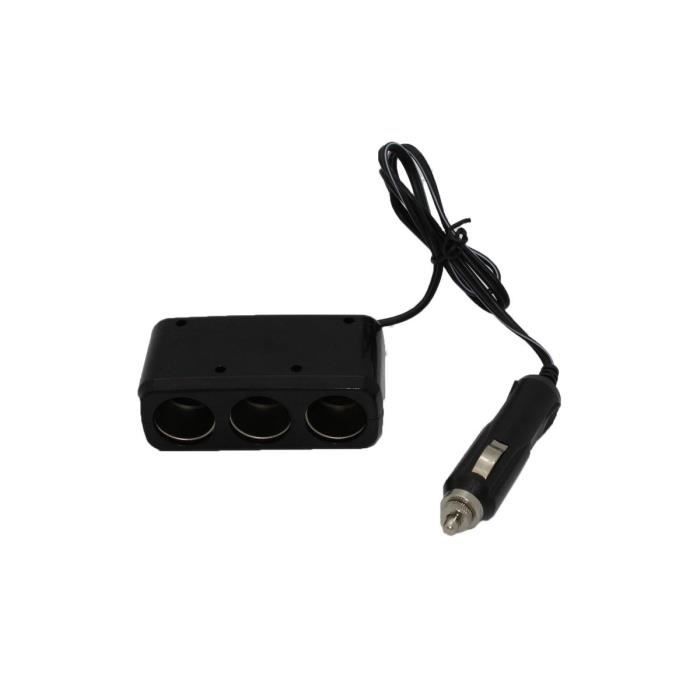 Triple Prise Allume-cigare 12/24V 5A 60W