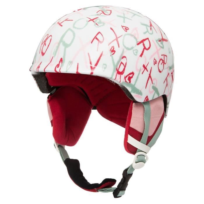 Slush Girl Casque Ski Fille ROXY - Taille S/M - Couleur BLANC