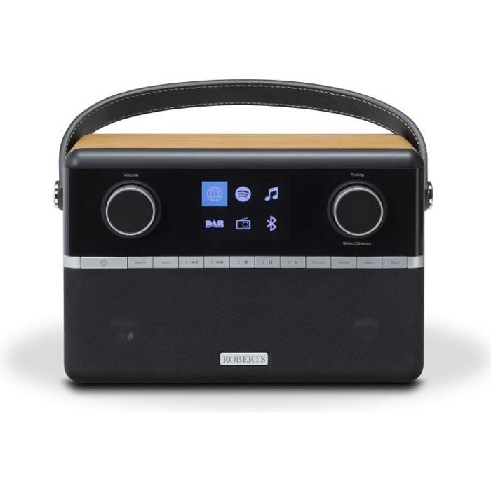 ROBERTS Stream 94i Smart radio stéréo - DAB/DAB+/FM RDS et WiFi Internet Radio - Bluetooth - Noir & Bois