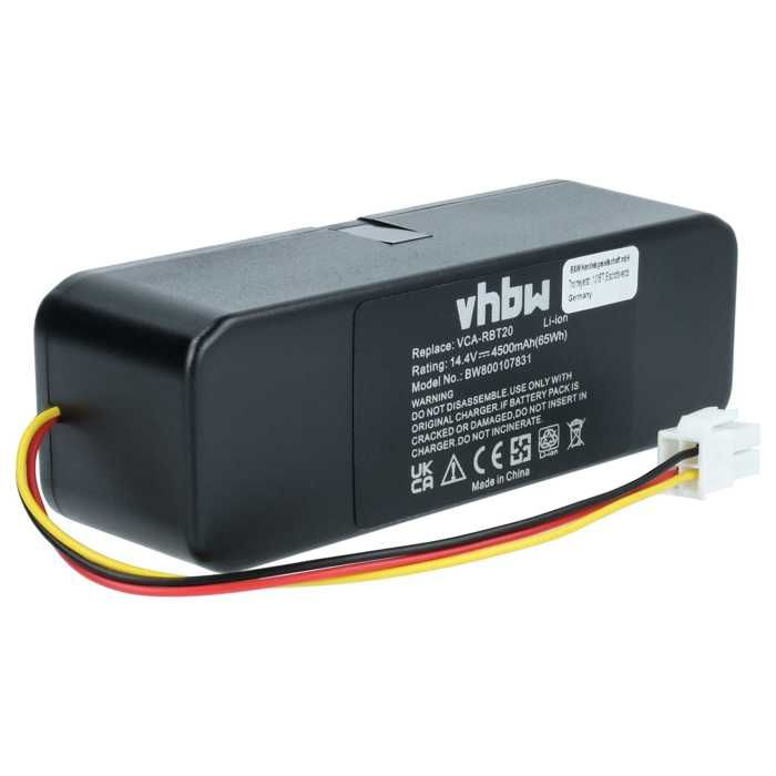 vhbw Li-Ion batterie 4500mAh pour robot aspirateur Samsung Navibot SR8849, SR8850, SR8855