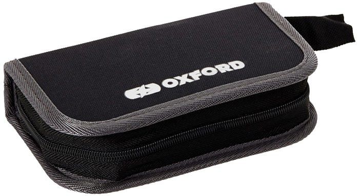 Oxford - OX770 - Bike Tool Kit Pro - Repair Your Motorbike, Motorcycle Or Scooter on The Move, Black