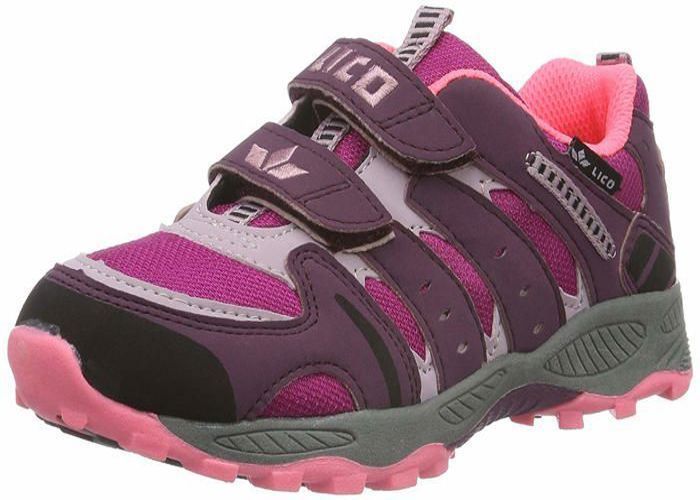 Chaussures de randonnée - LICO - Fremont V - Mixte - Bordeaux/Rosa - Semelle en caoutchouc - Fermeture à scratch Chaussures de randonnée - LICO - Fremont V - Mixte - Bordeaux/Rosa - Semelle en caoutchouc - Fermeture à scratch