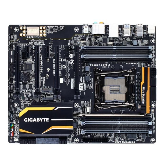 Carte mère GIGABYTE X99-UD4 Intel X99 Socket LGA2011-v3 8xDDR4 SDRAM 128GB ATX - Gigabyte
