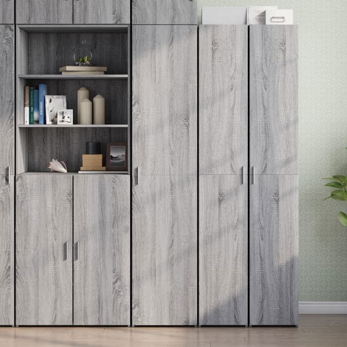 vidaXL Buffet haut sonoma gris 40x42 5x185 cm bois dingénierie 3281404