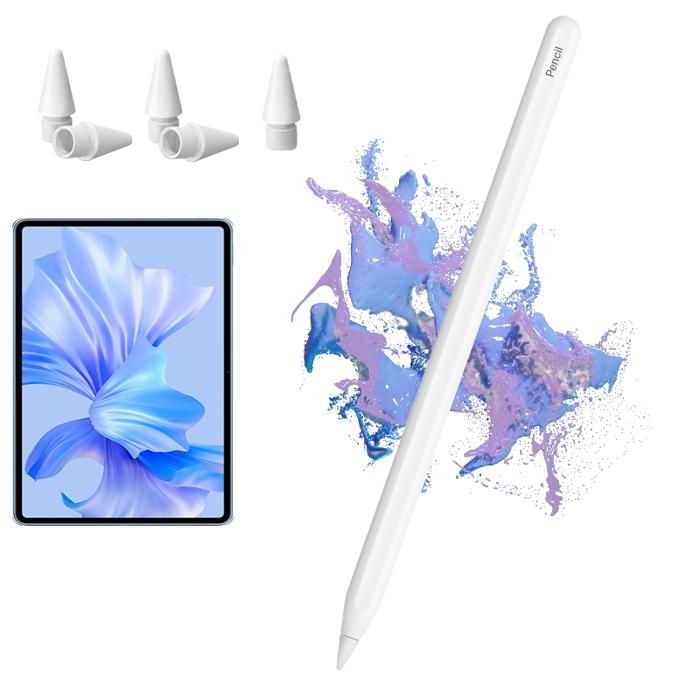 Stylet IPad Pro & Air - Stylo Compatible 2018-2025 Avec Charge Rapide Et Sensibilité Pression