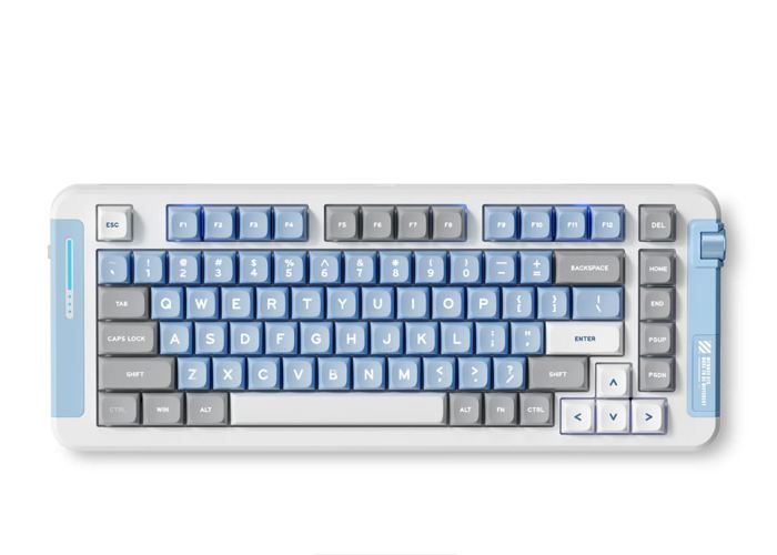 Clavier de jeu sans fil – MCHOSE – X75 – RGB – 75% – Mécanique – USB-C/Bluetooth/2.4 GHz