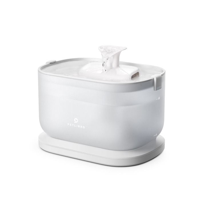 Fontaine à Eau Pour Chat PETLIBRO Dockstream 3L Avec Reconnaissance RFID - Suivi Hydratation Jusqu'à 5 Animaux - App Connectée Wi-Fi 2.4GHz - 10