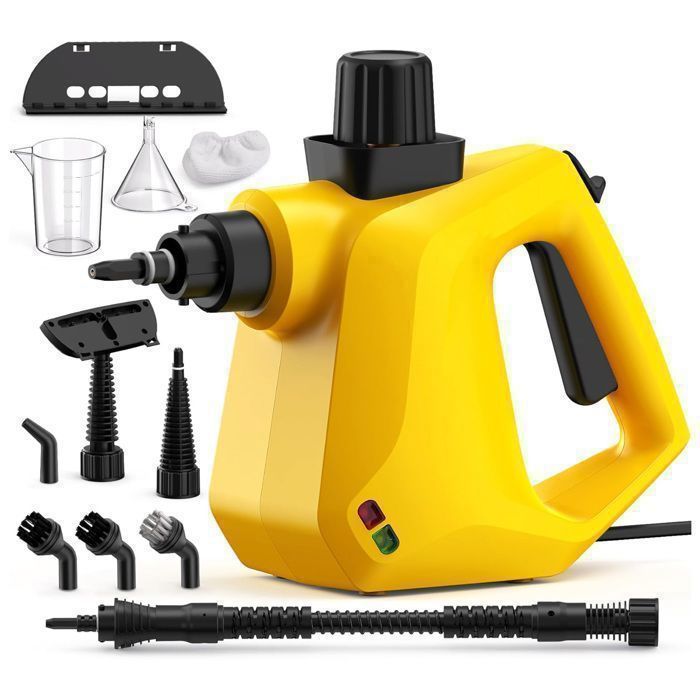 Nettoyeur vapeur portable - ZESTLZ - Nettoyeur vapeur multi-usages 400 ml - 1050 W Idéal pour cuisine et voiture - Zestlz