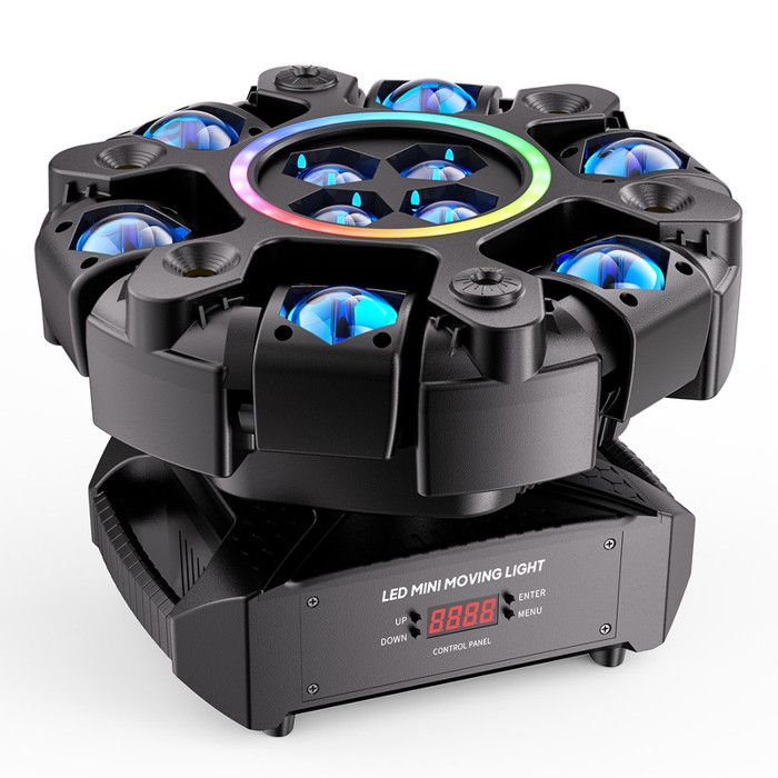 Acouto Kit de Système d'éclairage à 8 LED, Lumières Clignotantes de