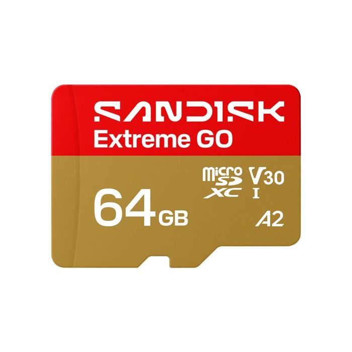 SanDisk Extreme GO MicroSDXC UHS I - vue 3