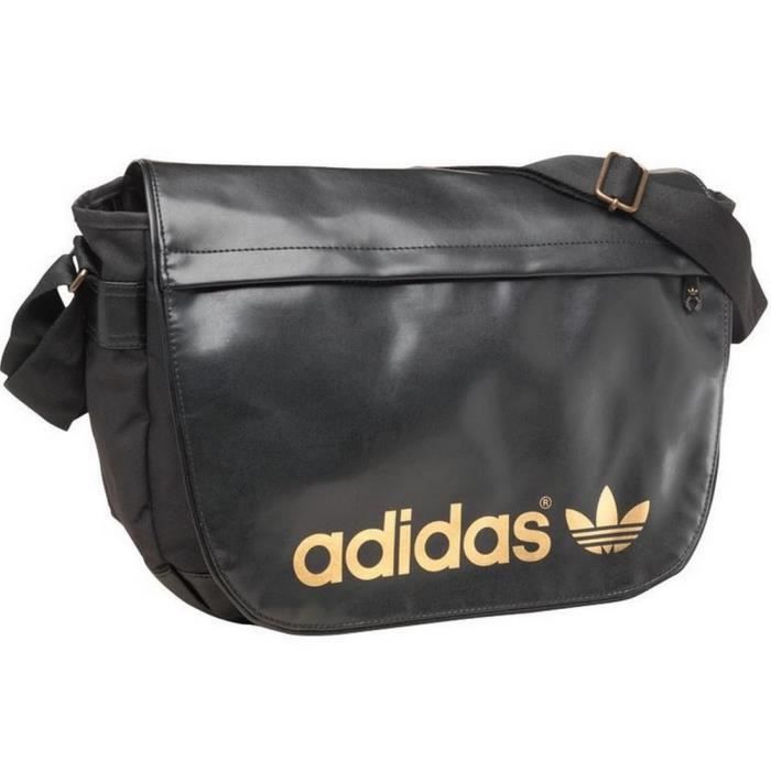 Miniatura Notable desaparecer Sacoche Adidas Collector Noir et Or - Cdiscount