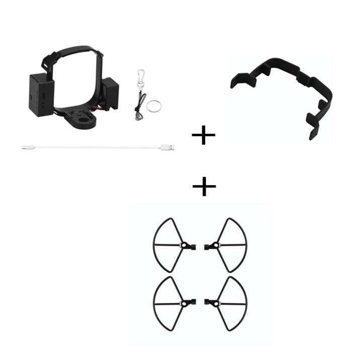 Support De Fixation Pour Hélices DJI Air 3 - Stabilisateur De Protection, Transport Et Stockage - Noir/Gris, Léger 37g - 11