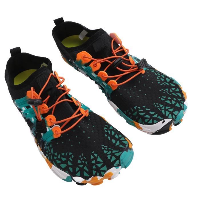 BESTIF Chaussures De Bain Pour Homme Et Femme | Chaussures De Natation En Néoprène Avec Cordon De Serrage | Légères Et Confortables | Noir, Bleu Taille 36-45, Noir, 42 EU