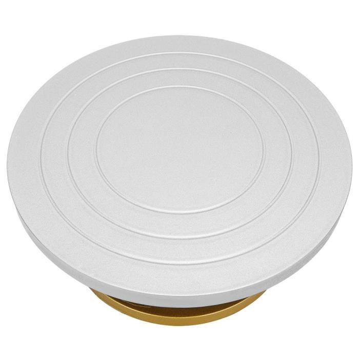 roulements à Billes en céramique Turntable Kongnijiwa Poterie Sculpting Support de Roue en métal Robuste 