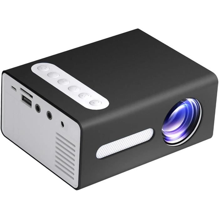 Lumens Mini Projecteur 1080P Full HD Mini Projecteur Portable Couvercle