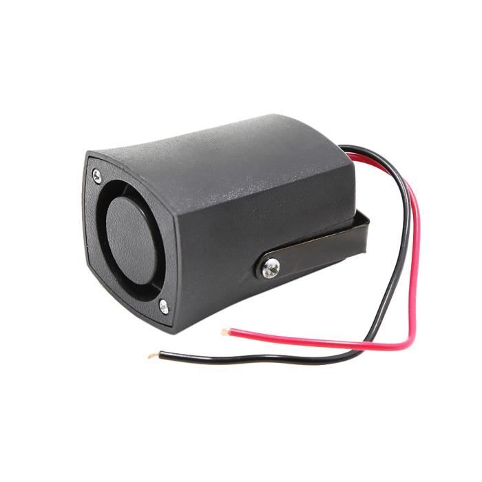 105DB Sir/ène de Voiture Universel Alarme de Secours Voiture Avertisseur Sonore Voiture pour V/éhicule Camion Alarme de Recul