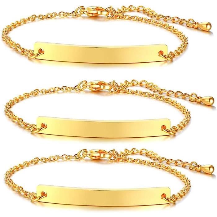 Bracelet Cuir Homme Personnalisé 2-4 Noms – Gravure Gratuite Prénoms Sur Perles Acier – Bijou Cuir Véritable Cadeau Papa