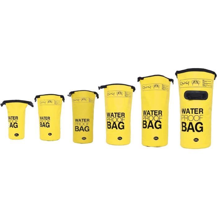 Sac étanche Dry Bag 5L / 10L / 20L / 40L / 70L - Sac De Mer étanche, Flottant - Camping