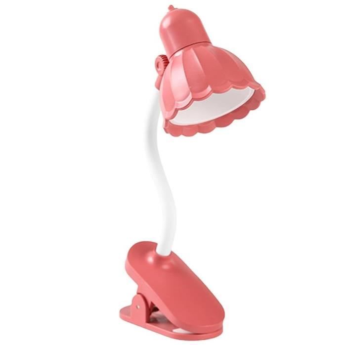 Clip sur la lumière de lectureveilleuse légère lampe debureau lampe à pince moderne lampedebureau pour enfants pour chambre denfan