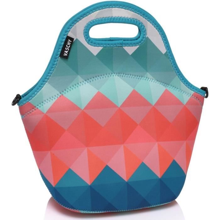 Sac Isotherme Repas Femme, Sac Lunch Isotherme Bureau, Lunch Bag  Imperméable à 2 Compartiments pour L'école et le Travail, - Cdiscount Maison