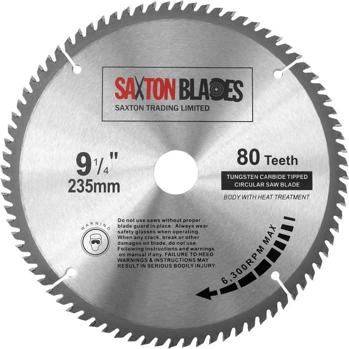 Makita Spezial-Sägeblatt 235 X 30 Mm, 80 Zähne – Robustes Sägeblatt Für Präzise Schnitte | Kompatibel Mit Vielen Geräten
